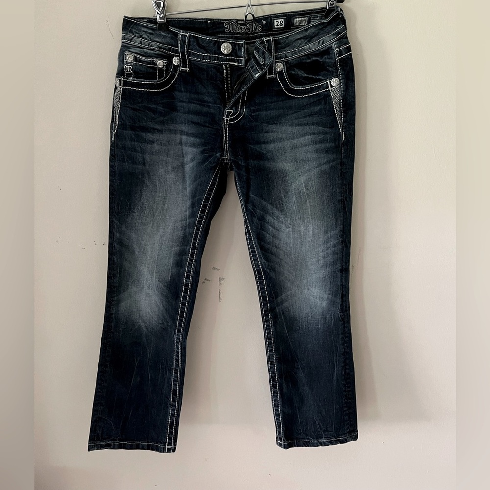 Miss me jeans crop size 28